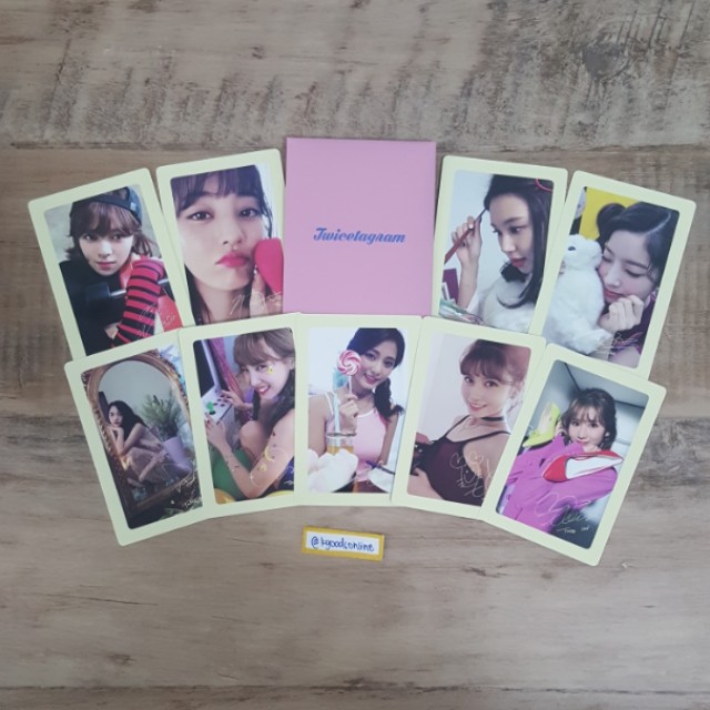 Official Twice Likey Twicetagram Preorder Benefit Photocard Set 9cs Hobbies Toys Memorabilia Collectibles K Wave On Carousell