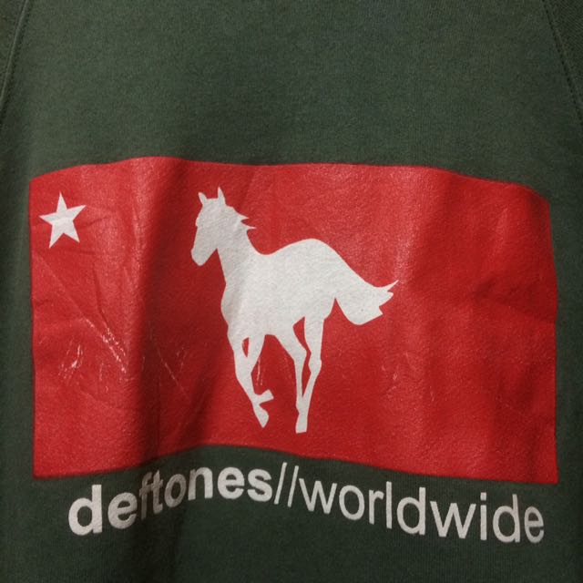 deftones white pony hoodie