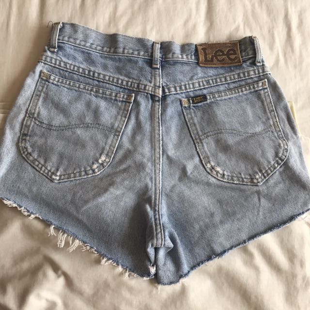 lee high waisted shorts