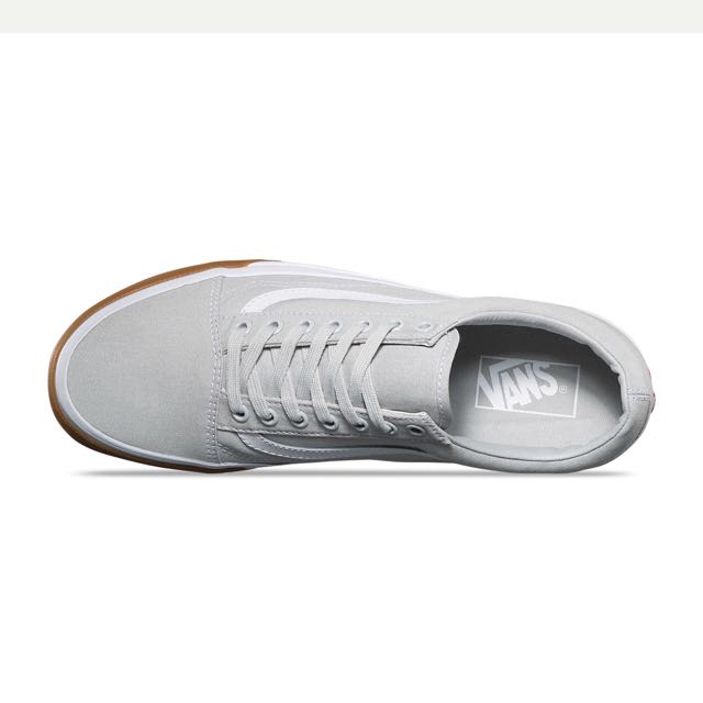 gray on gray vans