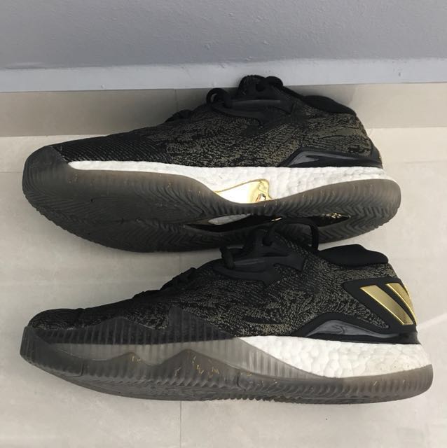 Adidas crazylight boost 2016 gold cheap