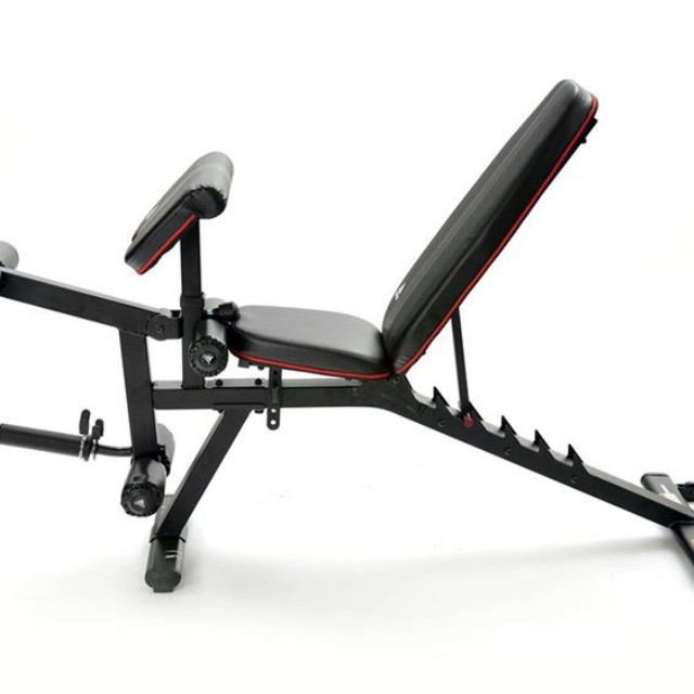 adidas workout bench with leg curl