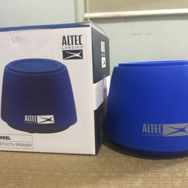 Altec lansing barrel bluetooth speaker new arrivals