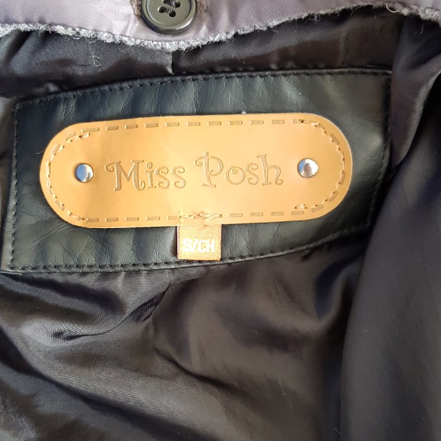 REPRICED miss Posh Leather Jacket with detachable hood