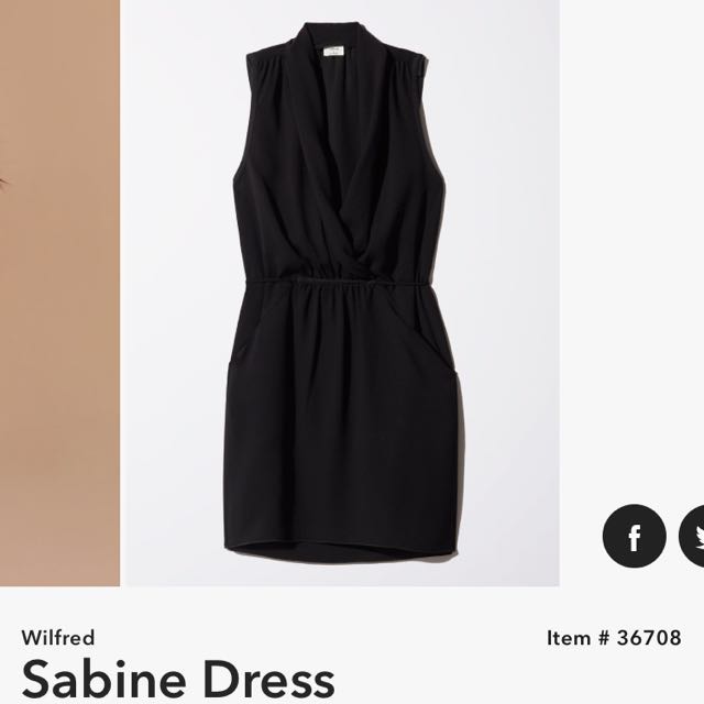 Aritzia Wilfred Sabine Dress Women s Fashion Clothes on Carousell