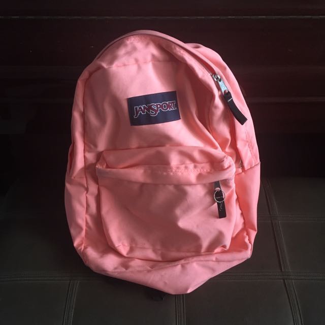 jansport neon pink