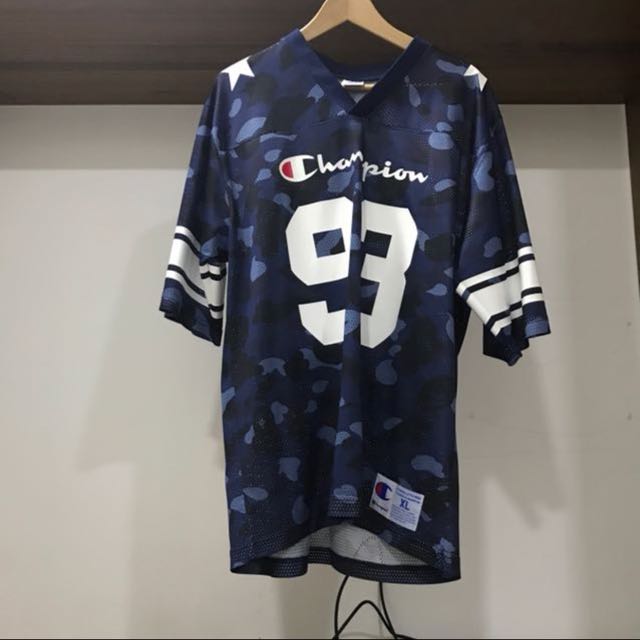 bape x champion jersey