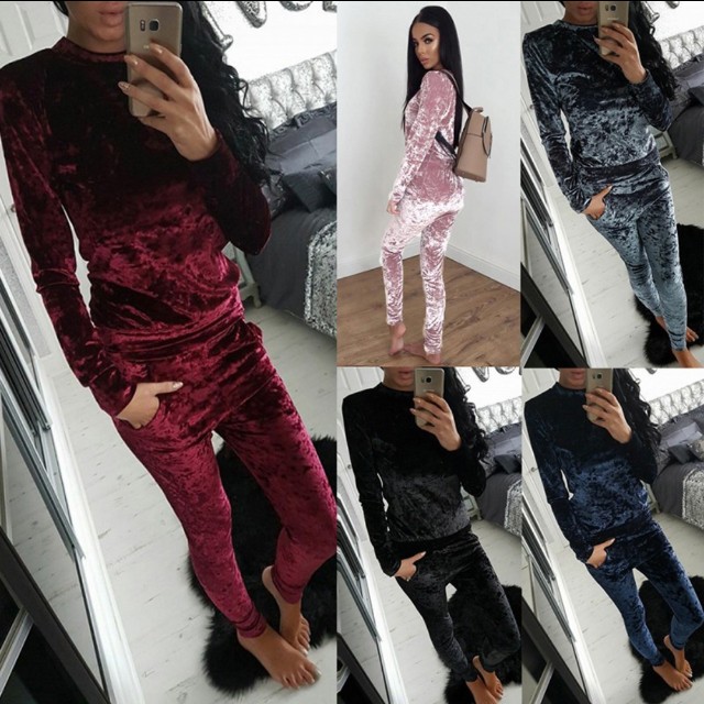pink two piece tracksuit