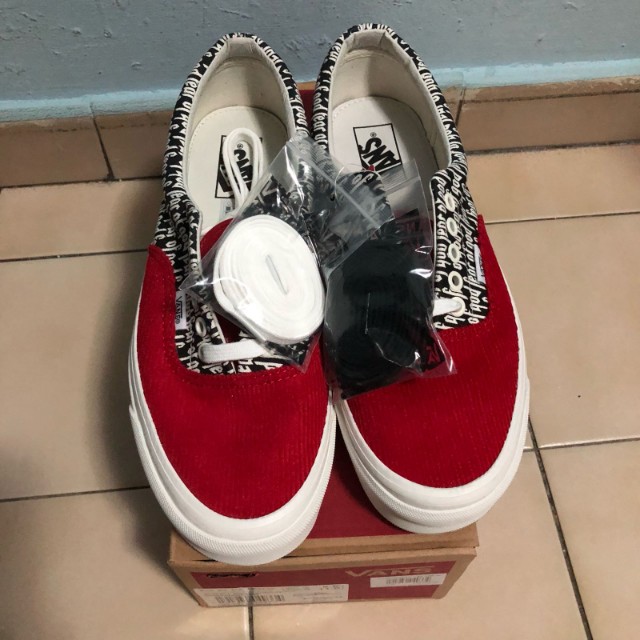 vans new era red