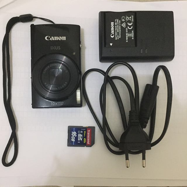 canon ixus 190 black re price