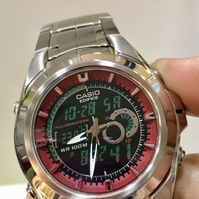 Casio edifice 2025 thermometer