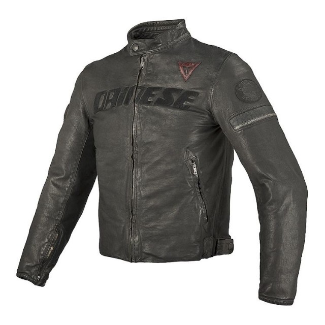 Dainese Archivio Perforated Leather Jacket Motorcycles