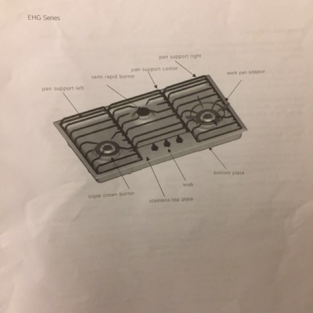 Electrolux gas stove, TV & Home Appliances, Kitchen Appliances, Hobs & Hoods on Carousell