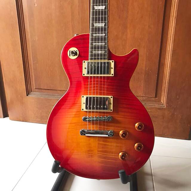 Epiphone les paul with deals gibson truss rod cover