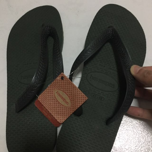 dark green havaianas