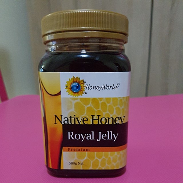 HONEY WORLD NATIVE HONEY ROYAL JELLY 500G, Food & Drinks