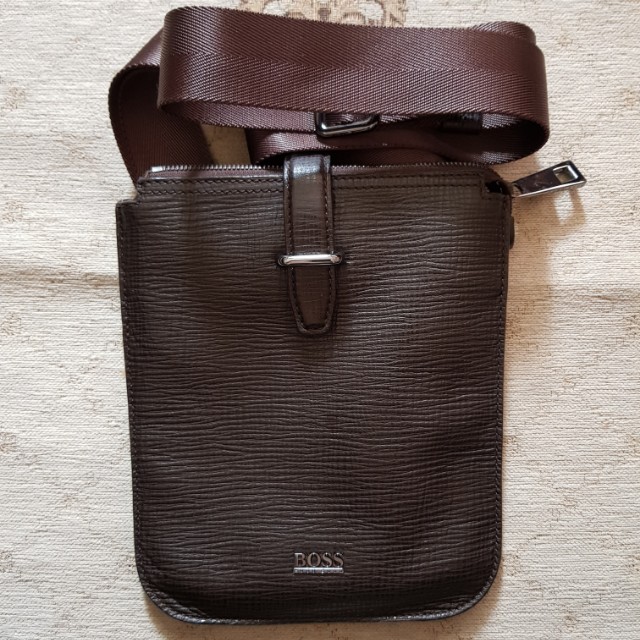 Hugo Boss Sling Bag, Luxury, Bags & Wallets on Carousell