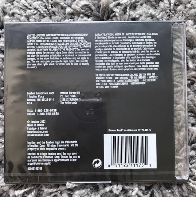 imation CD-R （分類：電子書閱讀器）位於 Hong Kong。 由 semiko 提交（商品編號 139072879，圖片 3）。簡介： 100% New 100% Real Imation CD-R 80min/700MB 1x-48x Compatible HKD20/ 3pcs. 。