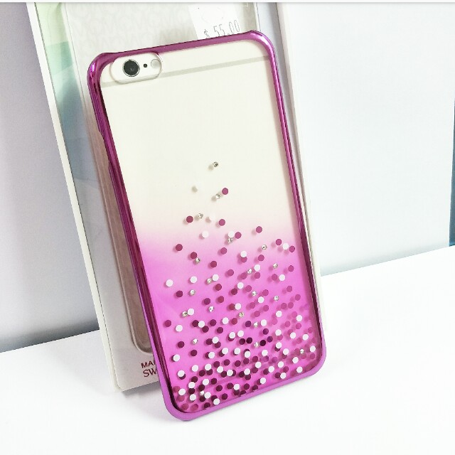 Sold Iphone 6s 6 Plus 5 5 Swarovski Pink Ombre Case Mobile
