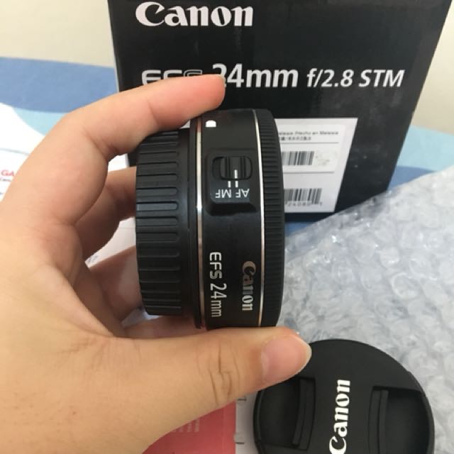 lensa canon efs 24mm f 2 8 stm