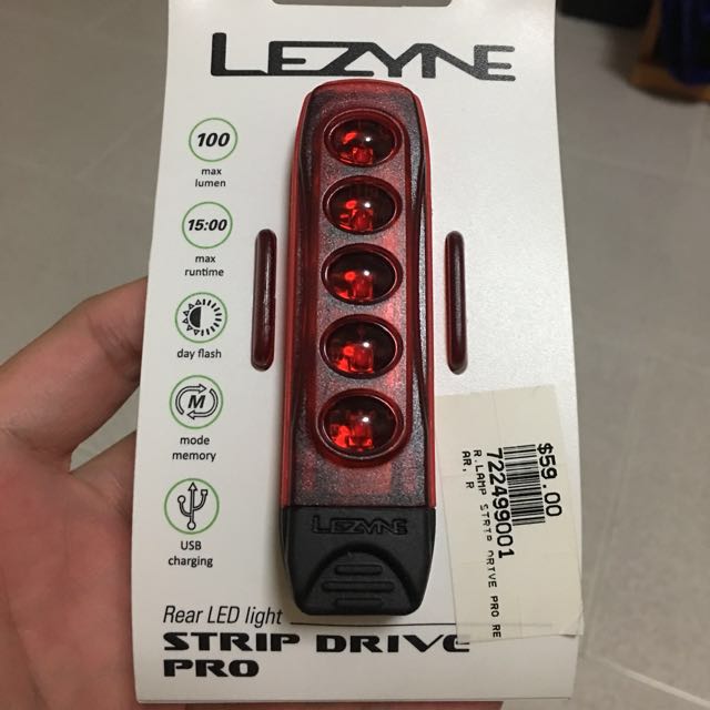Lezyne Strip Drive Pro Bicycles Pmds Bicycles On Carousell