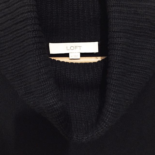 LOFT Back Cowlneck Knitted Pullover | M - Semi L (Category: Others Tops) located in Marilao. Submitted by summer_leaf (Listing ID 139576274, Image 2). Description: .