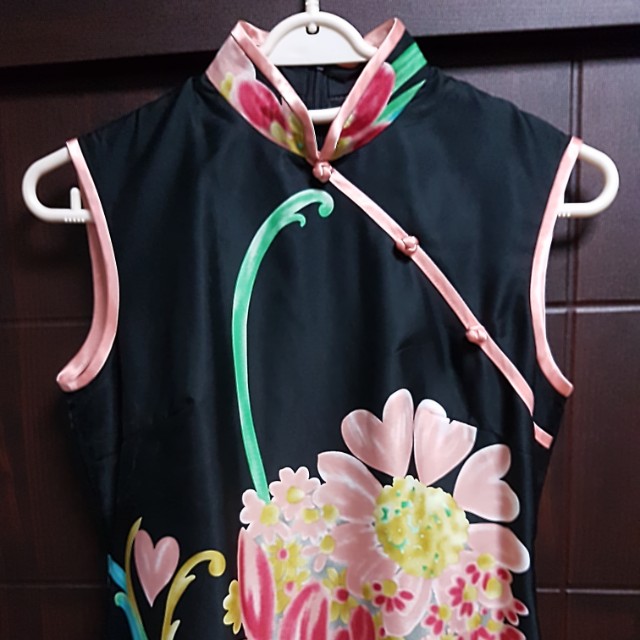 Madame Butterfly Cheongsam Women S Fashion Clothes Dresses Skirts On Carousell