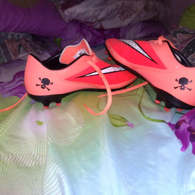 Nike Men's Hypervenomx Finale II IC Football Boots, Orange