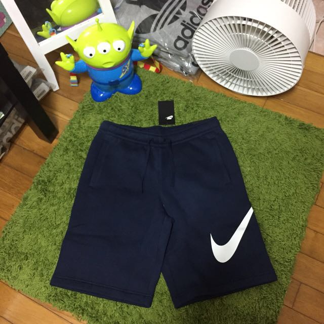 nike club swoosh shorts