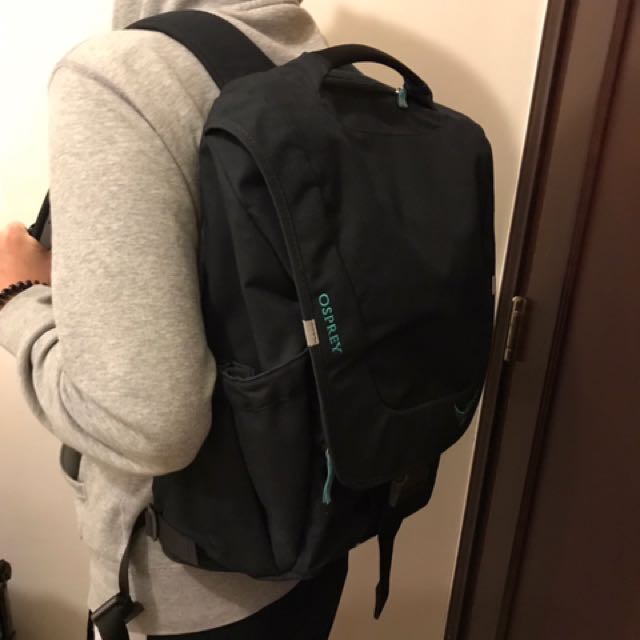 Osprey Flapjill Backpack Black Carousell