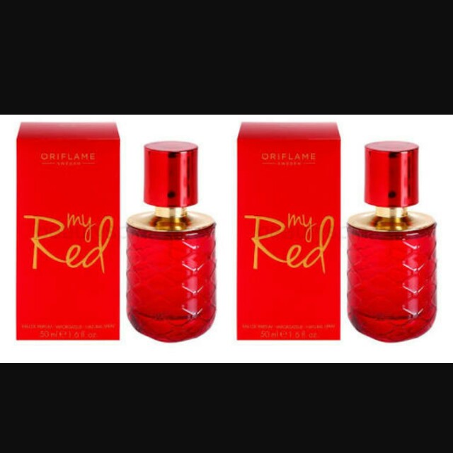 Parfum My Red From Oriflame Kesehatan Kecantikan Parfum Kuku Lainnya Di Carousell