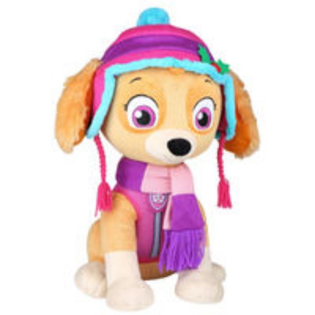 Paw Patrol Christmas Greeter Skye In Winter Hat Toys Games