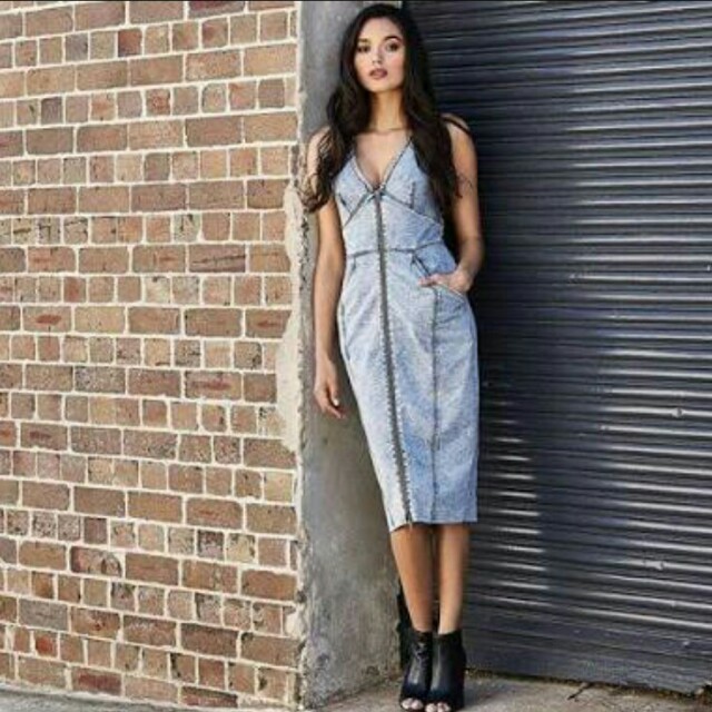 sheike denim dress