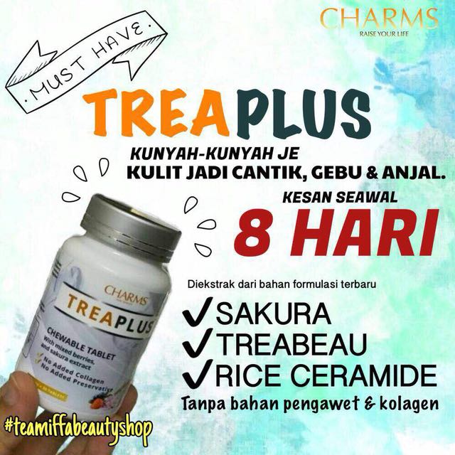 Vitamin Treaplus Chamrs, Health & Nutrition, Health Supplements ...