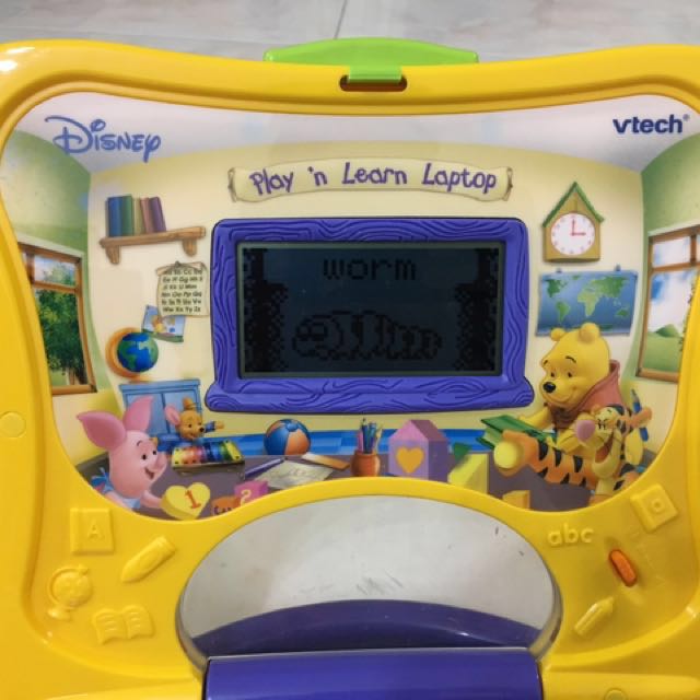 Vtech laptop winnie the pooh sales