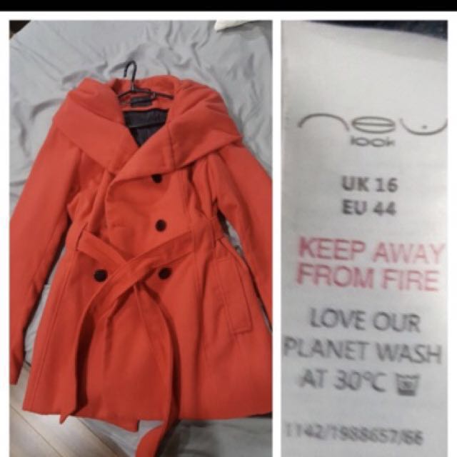 Winter Coat Uk 12 16 New Look Women S Fashion Clothes Outerwear