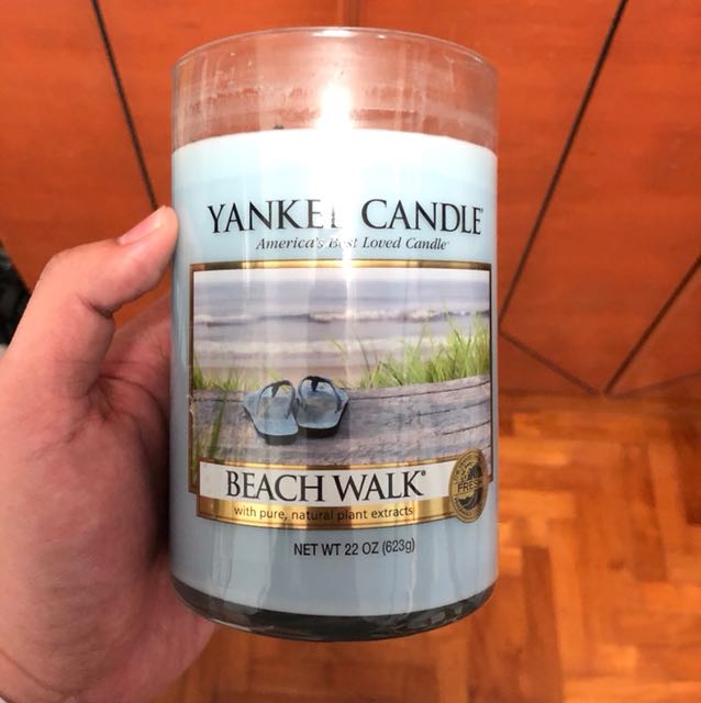 Yankee candle beach walk, Furniture & Home Living, Home Decor, Other