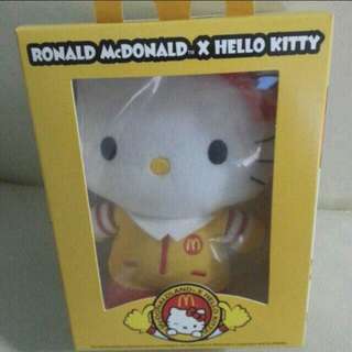 Ronald Mcdonald x Hello Kitty plushtoy #SemuaRM5