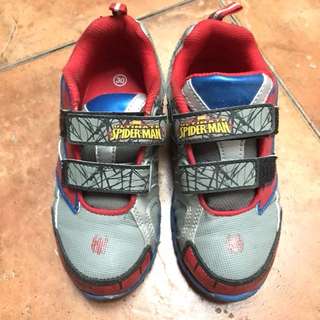 Spider man theme shoes