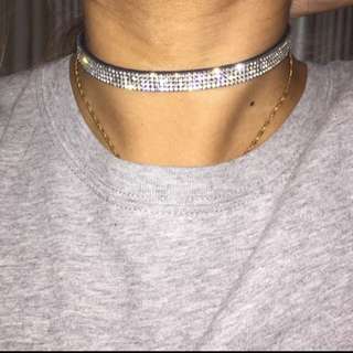 diamond choker