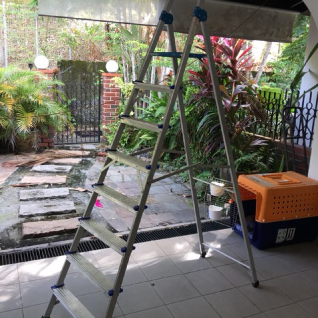 8ft Ladder, Furniture & Home Living, Furniture, Shelves, Cabinets ...