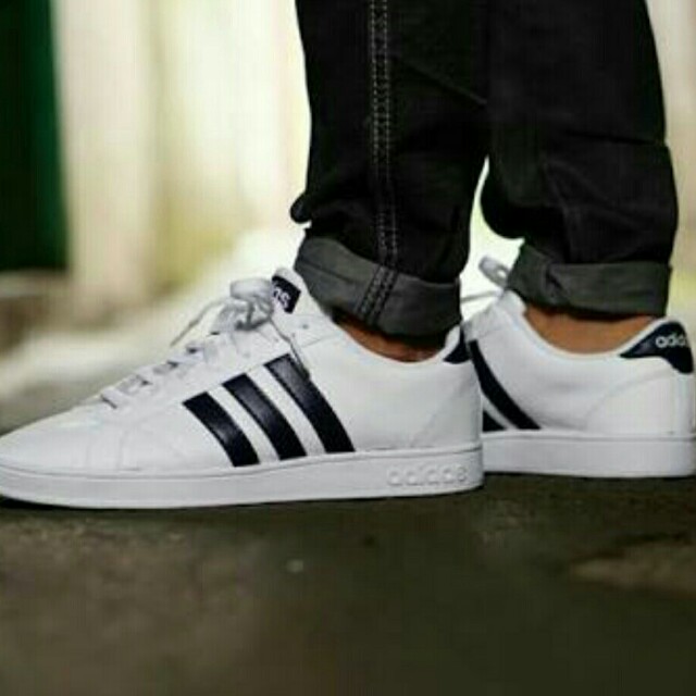 adidas neo baseline white