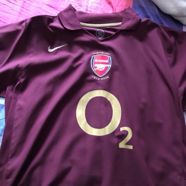 arsenal highbury jersey