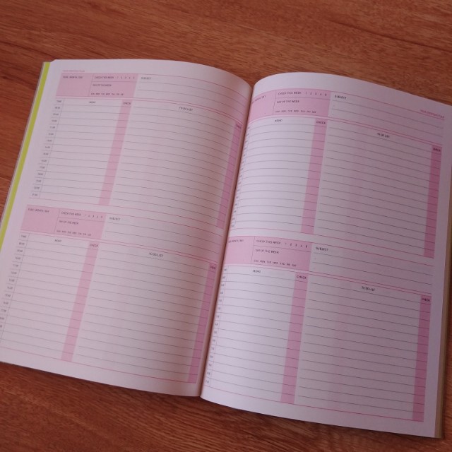 ARTBOX Undated Business Planner, Hobbies & Toys, Stationary & Craft, Other Stationery & Craft