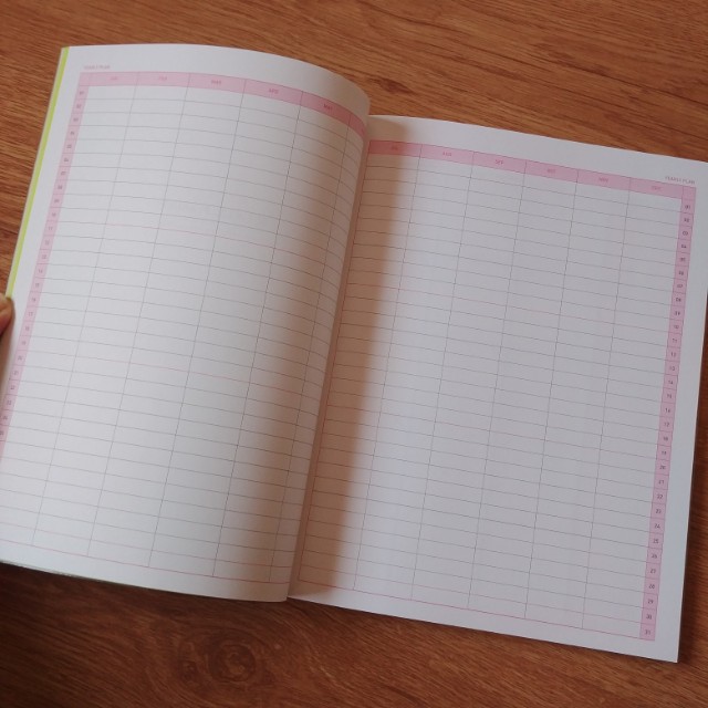 ARTBOX Undated Business Planner, Hobbies & Toys, Stationary & Craft, Other Stationery & Craft