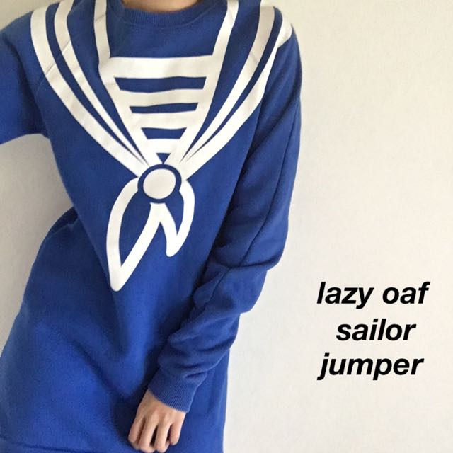 lazy oaf jumper dress