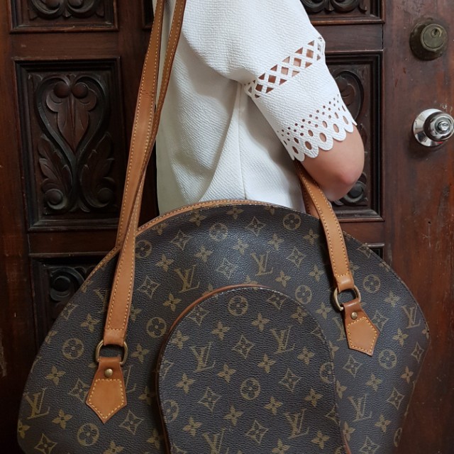 Authentic LV Louis Vuitton Ellipse GM, Women&#39;s Fashion, Bags & Wallets on Carousell