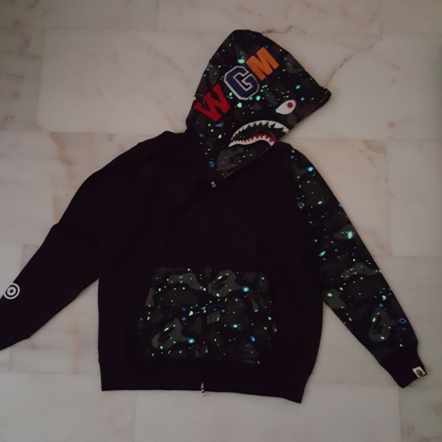 Bape half space camo hoodie sales
