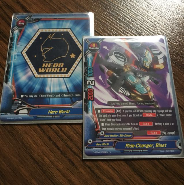 (Buddyfight) RideChanger Deck, Hobbies & Toys, Toys & Games on Carousell
