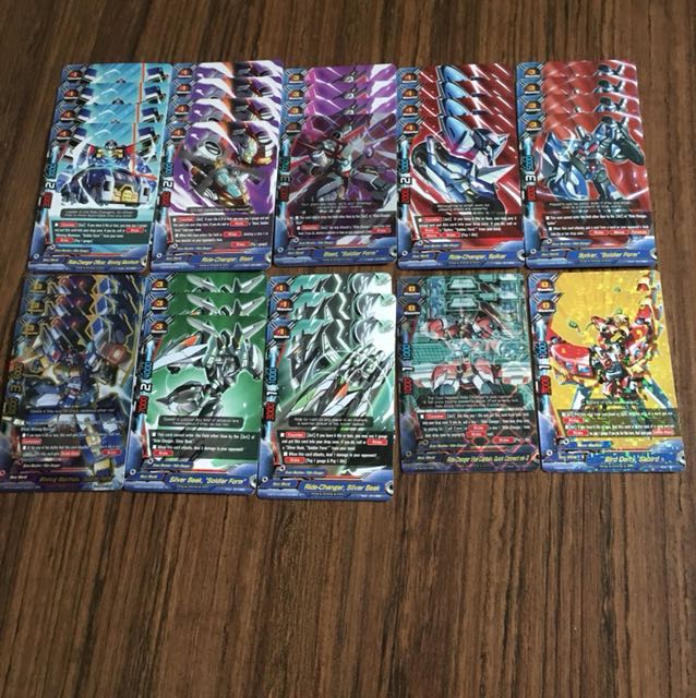 (Buddyfight) RideChanger Deck, Hobbies & Toys, Toys & Games on Carousell